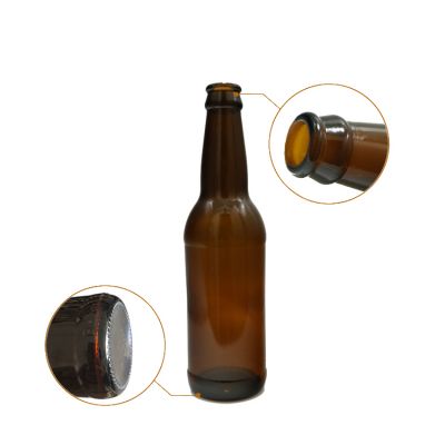 Cheap price Amber Beer Glass Bottle 330ml 500ml 640ml/650ml Crown Cap Made in China 