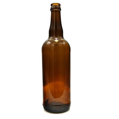 High Quality Wholesale Brown Color 650ml Glass Beer Bottle 