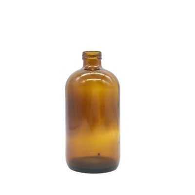 150mm Brown Color 420ml Glass Beer Bottle 