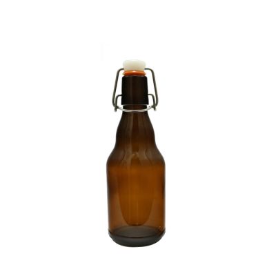 330ml beer glass bottle with swing top on sale 