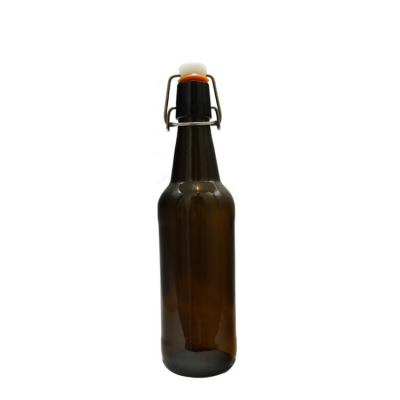 Fancy 500ml flip top glass berr bottle on sale 