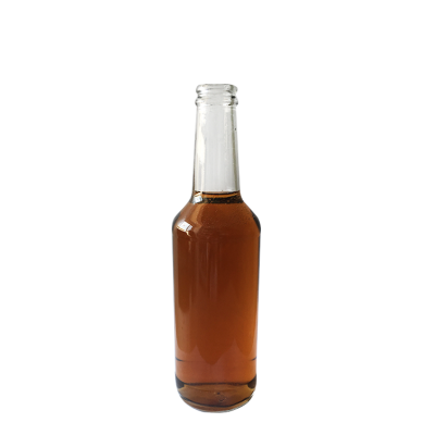 flint color 330ml glass beer bottles and packaging with clips 