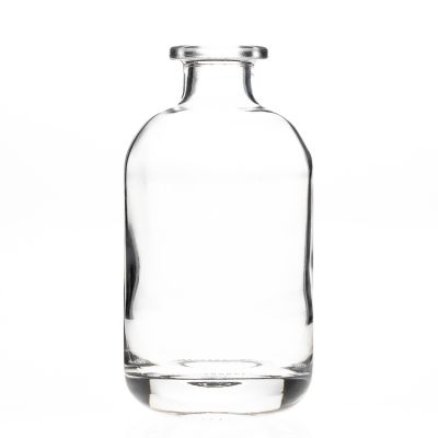 Custom 260ml Clear Glass Perfume Bottle Narrow Mouth Diffuser Bottle