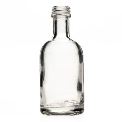 50ml Mini High White Glass Wine Bottle