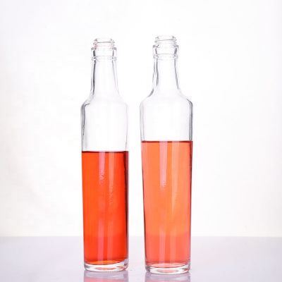 280ml Glass Liquor Bottle Glass Wine Bottles Vodka Glass Bottle 