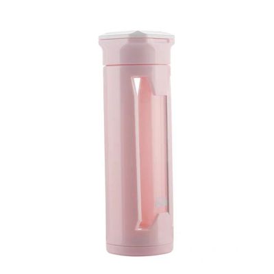 High Quality Glass Fashionable Water Bottles Drinking With Pink Colors 