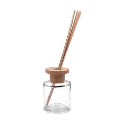 100ml essential oil diffuser bottle with wooden cap 