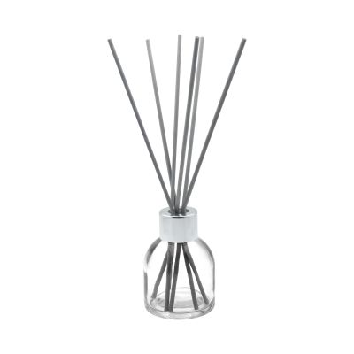 50ML decorative glass bottle reed diffuser with rattan 