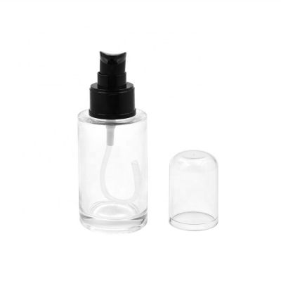 hot sale round airless pump hand lotion bottle with cap 