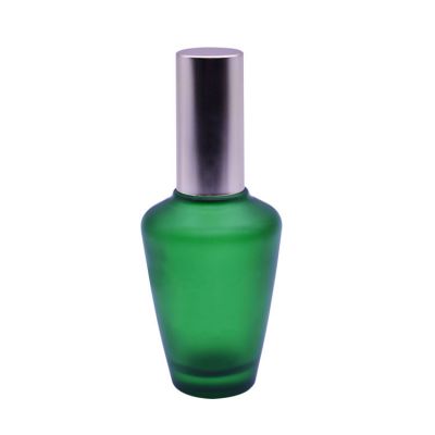 50ml frosted green glass bottle dropper oil bottles