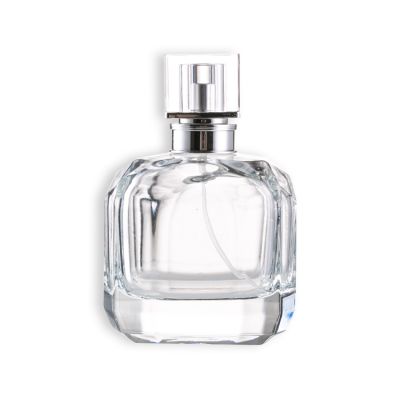 100ml nice spray glass perfume bottle with acrylic cap 
