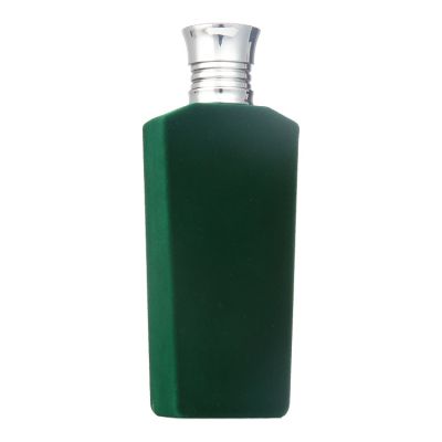 China Factory 110ML Screw Cap Spray Refillable Glass Perfume Bottle 