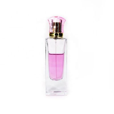 Stock High Quality Wholesale Perfume Empty Bottle Dubai 85 ml With Pink Cap For Women 