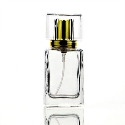 Custom Cheap Empty Transparent Glass Perfume Bottles 35ml 