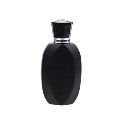 OEM Service Design Men Body Black Glass Spray Perfume Bottle 