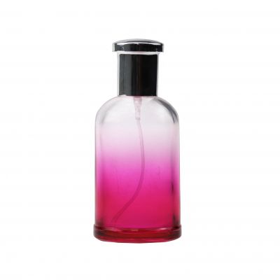 Wholesale Hot Pink Perfume Bottle 60 ml With Silver Cap For Women 