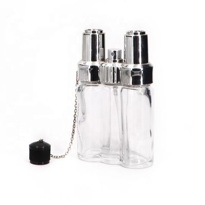 Custom Empty Glass Perfume Spray Bottle 100ml Unique 