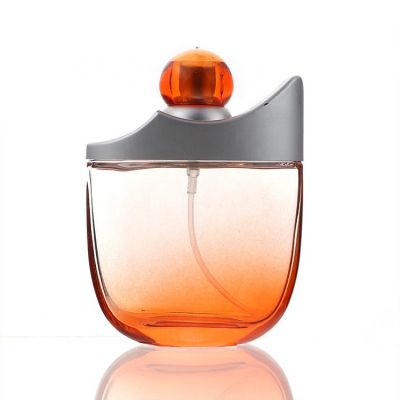 Wholesale Luxury Beatiful Female Empty 80ml Spray Perfume Glass Bottle 