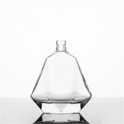 Wholesale High Quality Custom Empty Liquor Glass Bottle Brandy XO Wine Glass Bottle 