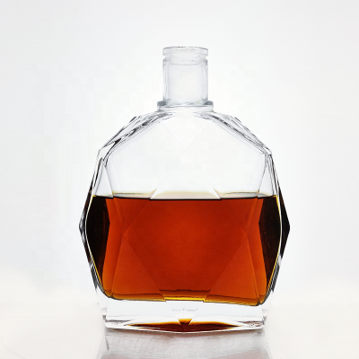 top grade brandy glass wine liquor bottle 750ml luxury spirits brandy cognac glass bottle 700ml