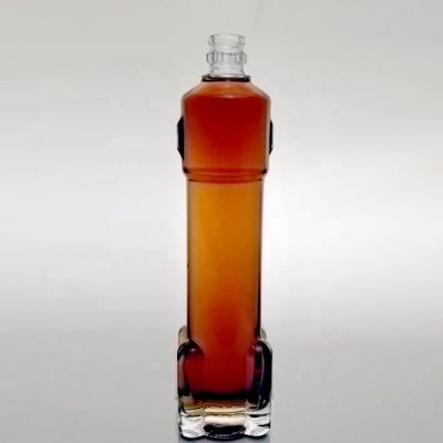 Rocket Shaped Gin Rum Bottle 500ml Tequila Container Guala Top For Sale 700ml 750ml Spirit Fancy Liquor Glass Bottle 500 ml 