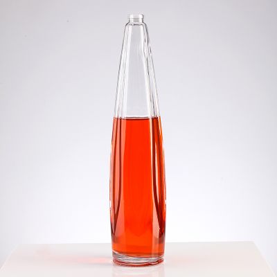 OEM ODM custom 350ml 50cl beautiful design juice wine bottle beverage glass bottle Mineral water glass bottles