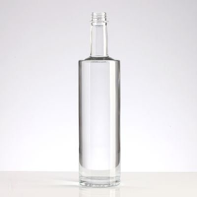 Custom Design Empty 750ml Vodka Bottle Spirit Glass bottle 700ml Whiskey glass bottle With screw cap 