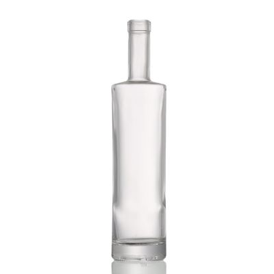 China good price custom-made 500 ml empty glass wine liquor bottle with stopper 