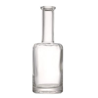 Custom high quality empty glass liquor bottle wine 500 ml with stopper 