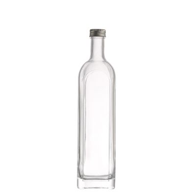 Bulk empty 750ml glass bottles vodka gin rum alcohol whiskey glass liquor bottle with screw 