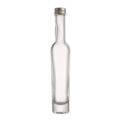 Unique Shaped high quality Fancy Custom Empty Mini 250 ml Glass Wine Liquor Bottles 