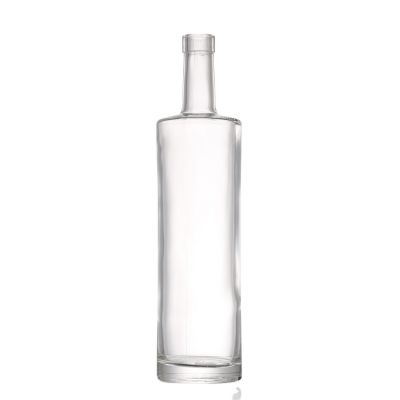 Fashionable empty custom cheap price 750 ml glass wine bottles for beverage with crown 