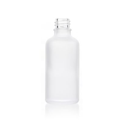 Frosted 50ml Essential Oil Glass Bottle With A Gold Lid Glass Pipette
