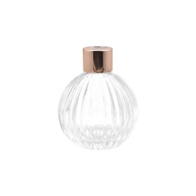 Home Decorative Fragrance Oil Reed Diffuser Glass Bottle With Cork