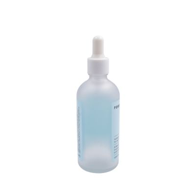 15ml 20ml 30ml 50ml 100ml cosmetic packaging frosted glass cosmetic bottle dropper bottle blue serum glass bottle 30ml dropper