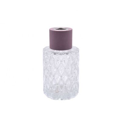 Luxury engraving Reed Diffuser Bottle Glass