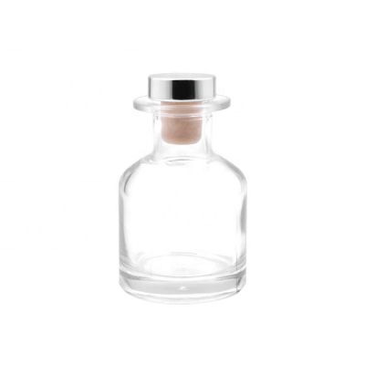 Home Fragrance Reed Diffuser Aromas Glass Bottle With Synthetic Cork