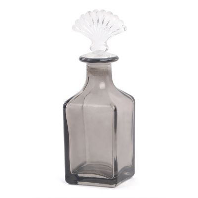 150ml black empty glass reed diffuser bottle