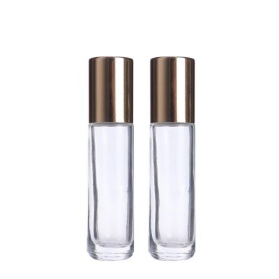 Essential Oil clear perfume Glass Bottles 5ml 8ml With Roller Perfume Container Vial Roll On Wholesale Bottle Glass