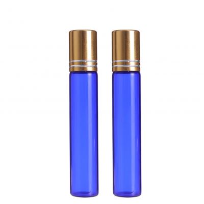 eye rolls on bottle 10ml blue glass deodorant essential oils vials with roller ball