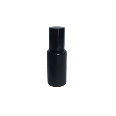 light proof 10ml dark voilet/purple/black glass roller-on bottle for lotion and essential oil from factory 