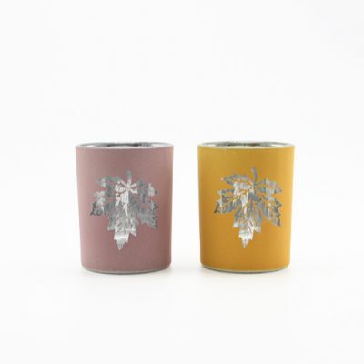 Autumn Style Candle Holder Hot Selling Tealight Candle Holders Glass