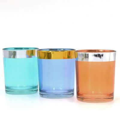 8oz Cheap Colors Glass Candle Holder Cup for Candle
