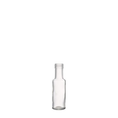 Factory direct sale price olive oil glass bottle round flint clear 100 ml glass bottle