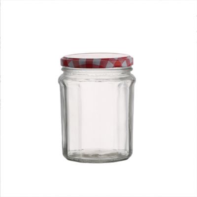 Small Size Cheap Price 380 ml Bonne Maman glass jar for jam and honey With Screw lid 