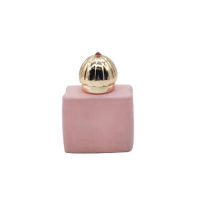 Frosted glass bottle exquisite perfume bottle spray pump