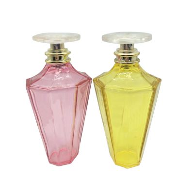 100ml perfume spray glass bottle for cosmetic glass bottled water 