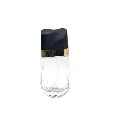 cosmetic jars and bottles glass Irregular spray cover 