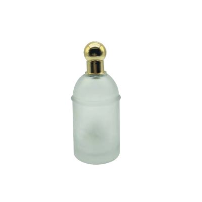 Frosted high quality perfume glass bottle spray pump 