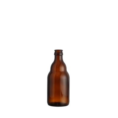 Cheap Custom Color and Size 330ml Amber Glass Beer Bottle Price 